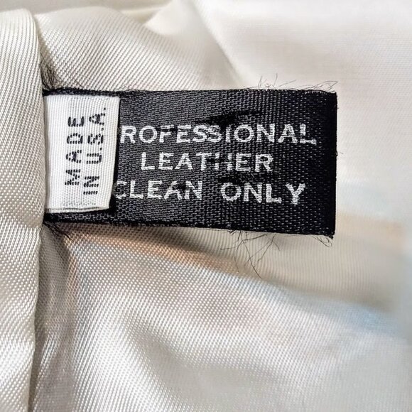 Shari's Place Leather Full Zip Jacket - Picture 6 of 6